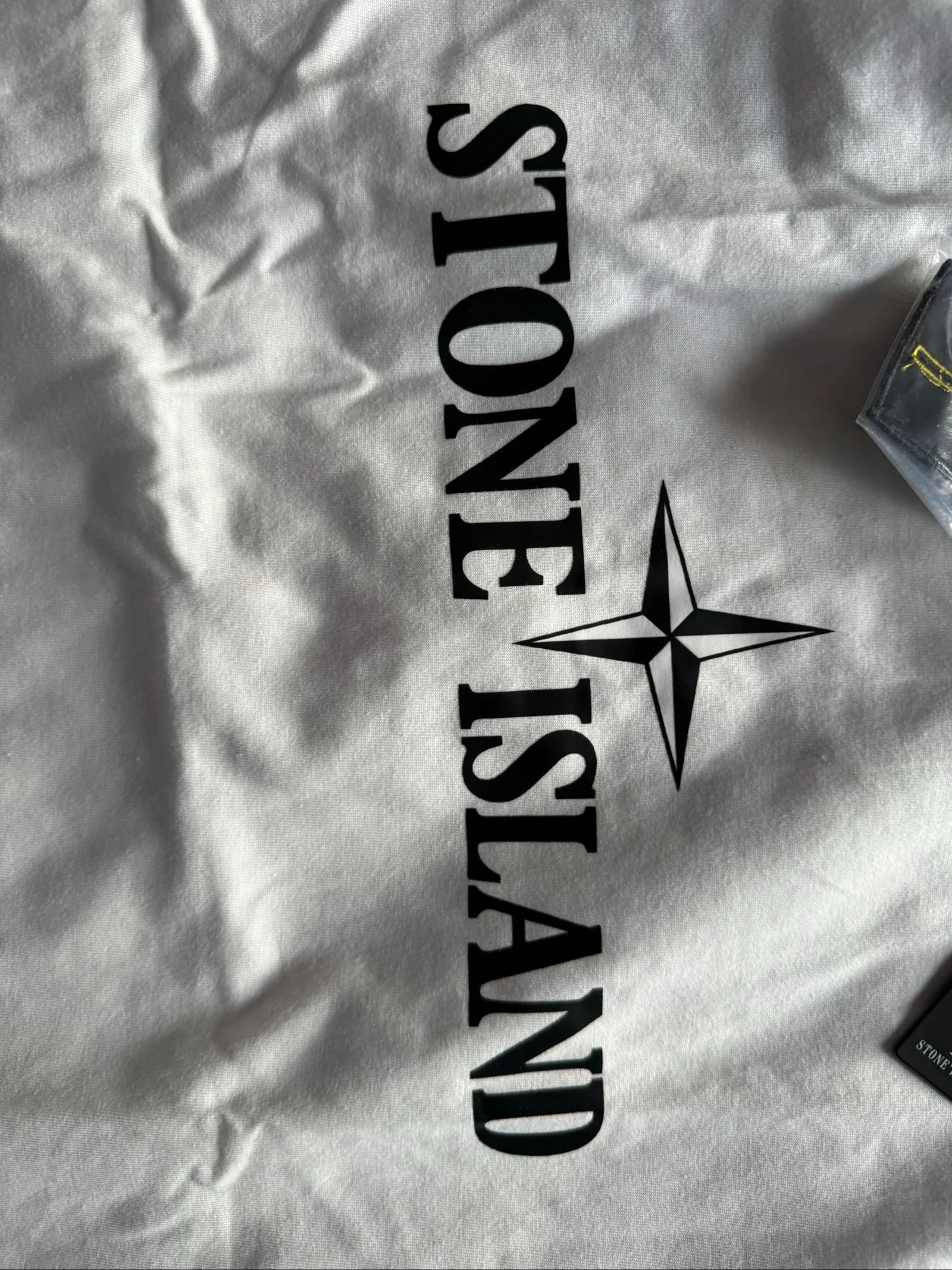 Camiseta Curta Branca Stone Island – photo 3